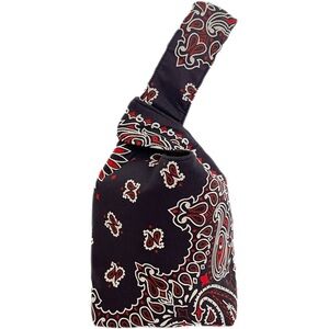 YAITO PAISLEY BANDANA TOP KNOT GRAPHIC BAG